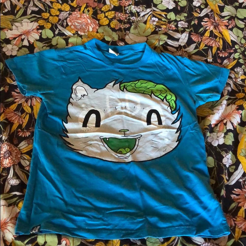Drop Dead Kitty Brains Sushi T-shirt